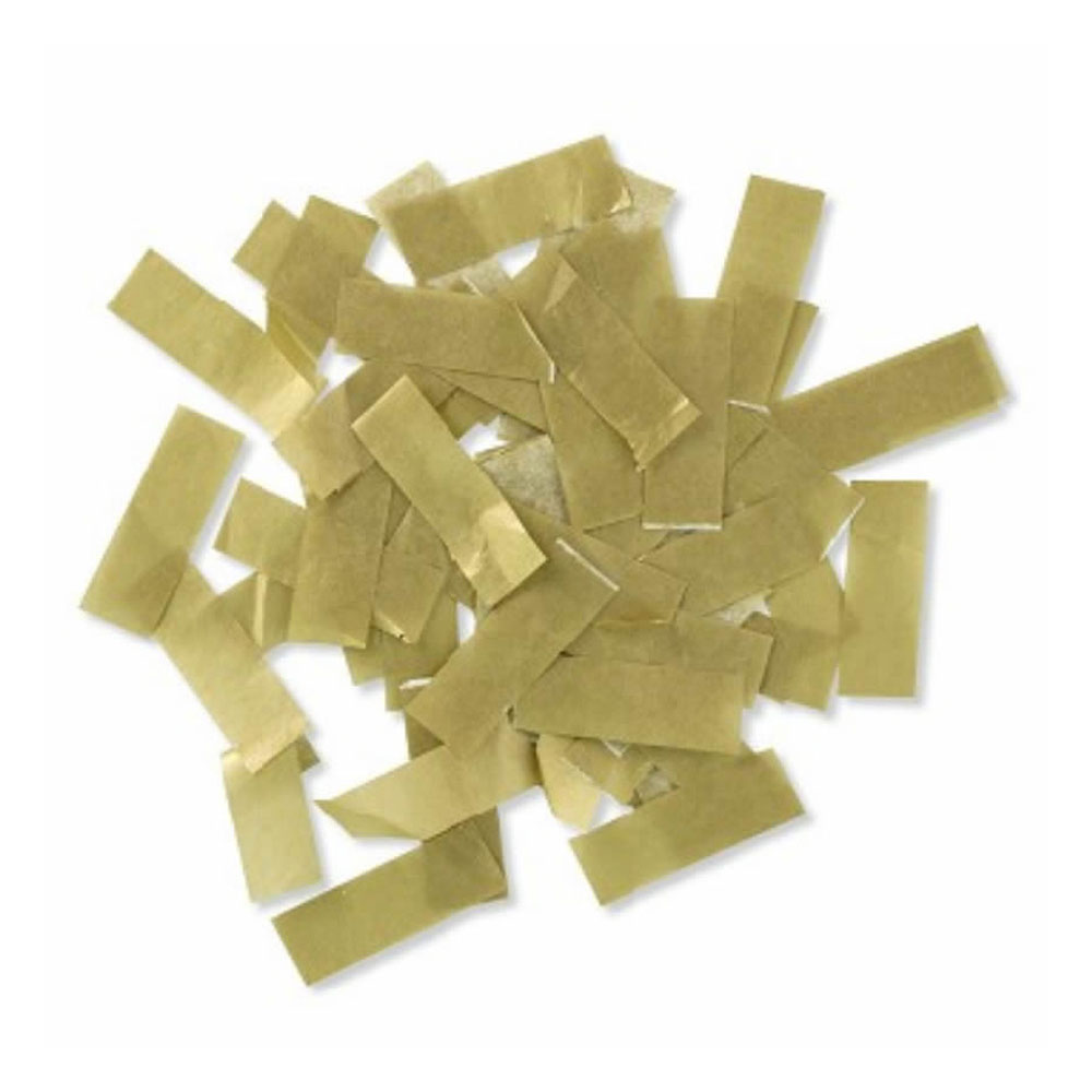 Confetti εκτοξευτής Stylex για πάρτυ 30cm 1 τεμάχιο χρυσό χρώμα (14070)