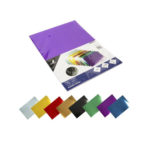 Μπλοκ μεταλλιζέ χαρτόνι Kangaro A4 300gr πακέτο 10 χρωμάτων (K-0065P01)
