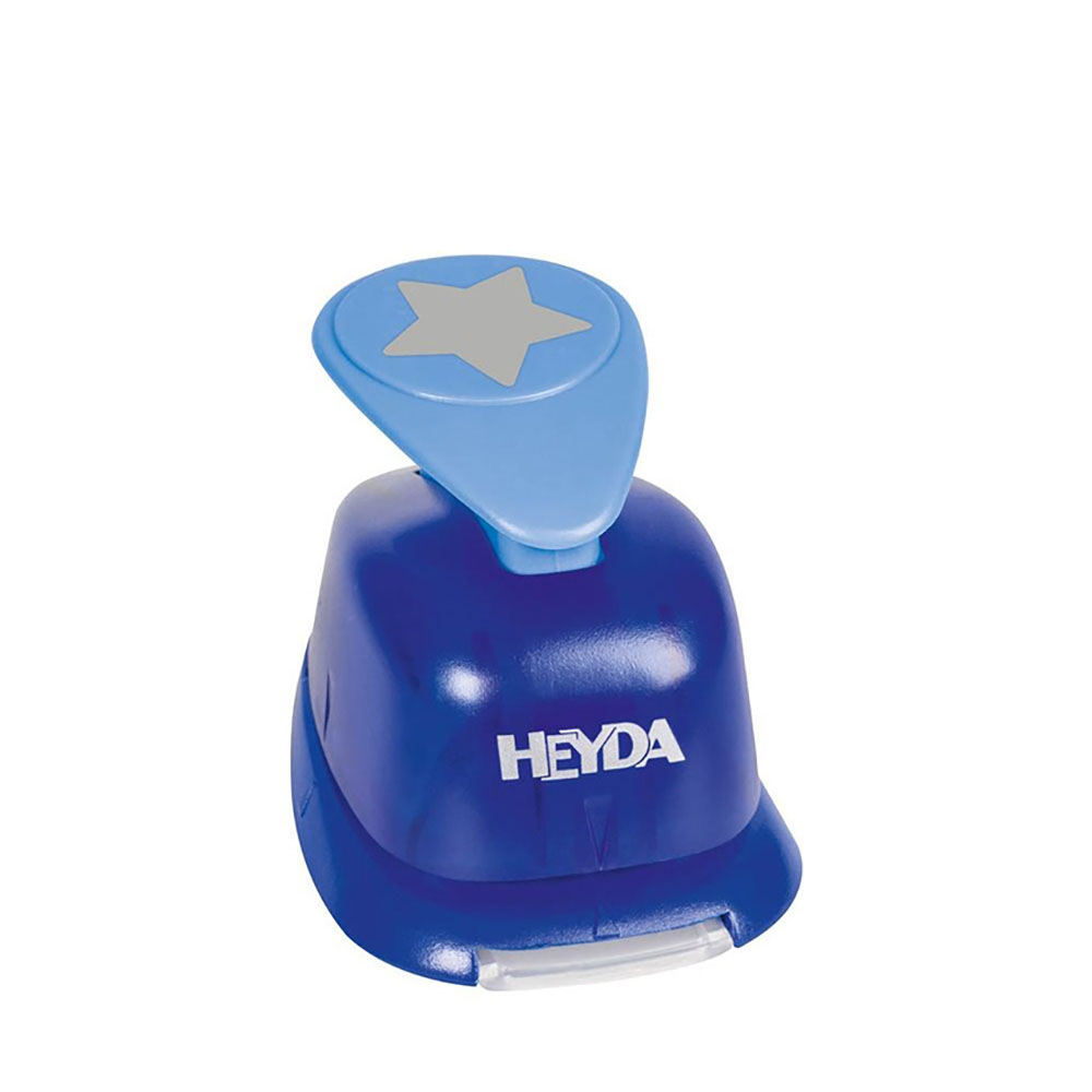 Περφορατέρ Heyda αστέρι 2,5cm μπλε σε blister (20-36 875 03)