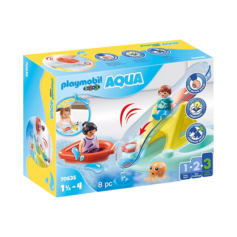 Playmobil 1.2.3 Aqua Νησάκι με νερό (70635)