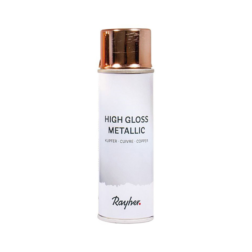 High gloss σπρέι Rayher metallic μπρονζέ 200ml (34-424-638)