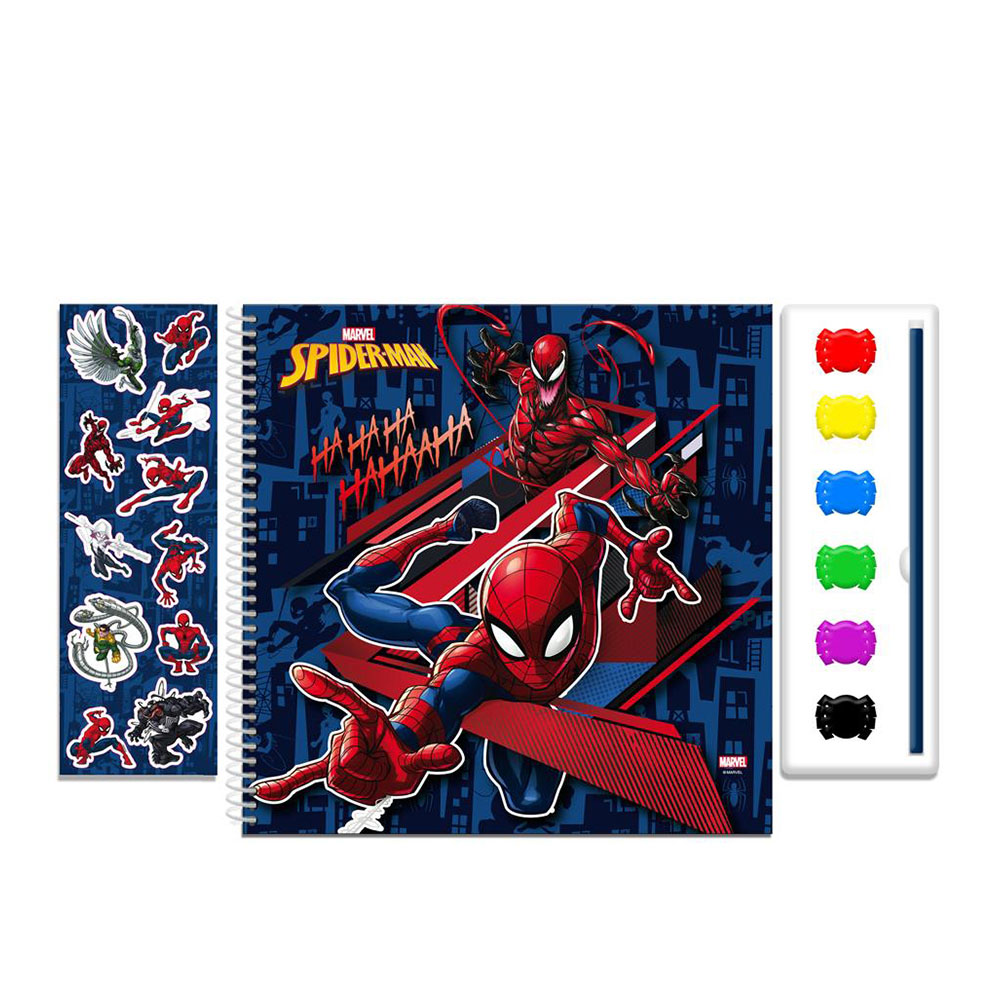 Σετ ζωγραφικής Marvel Spiderman με νερομπογιές (000508061)