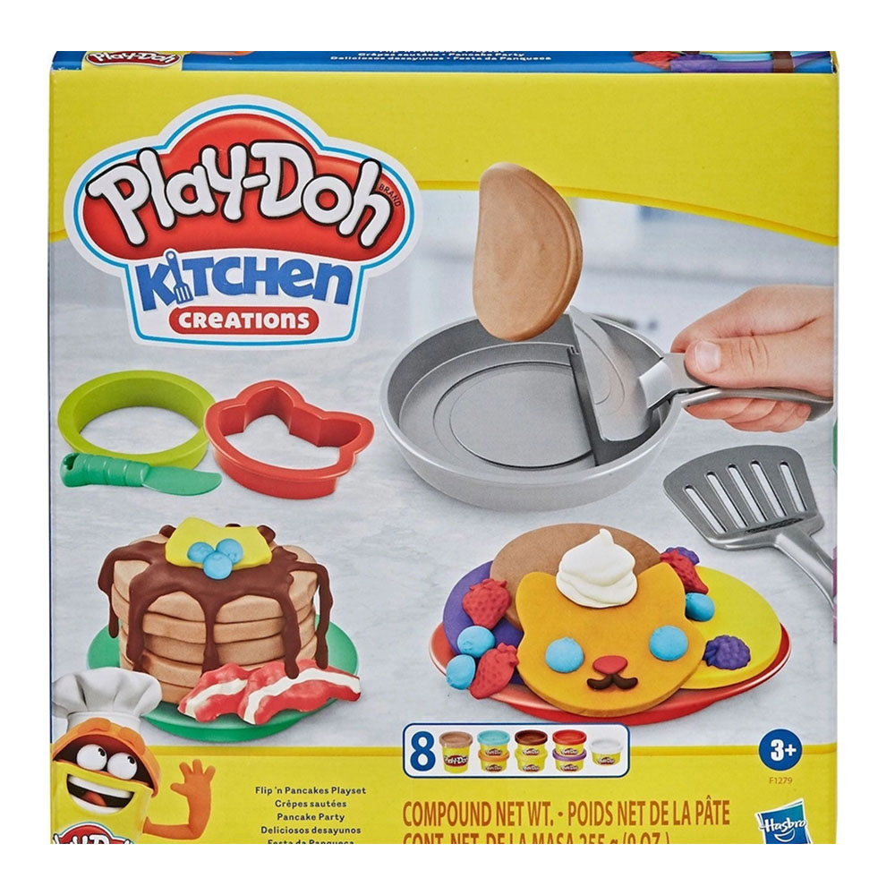 Παιχνίδι Hasbro Play-doh kitchen creations flip and pancakes playset (F1279)