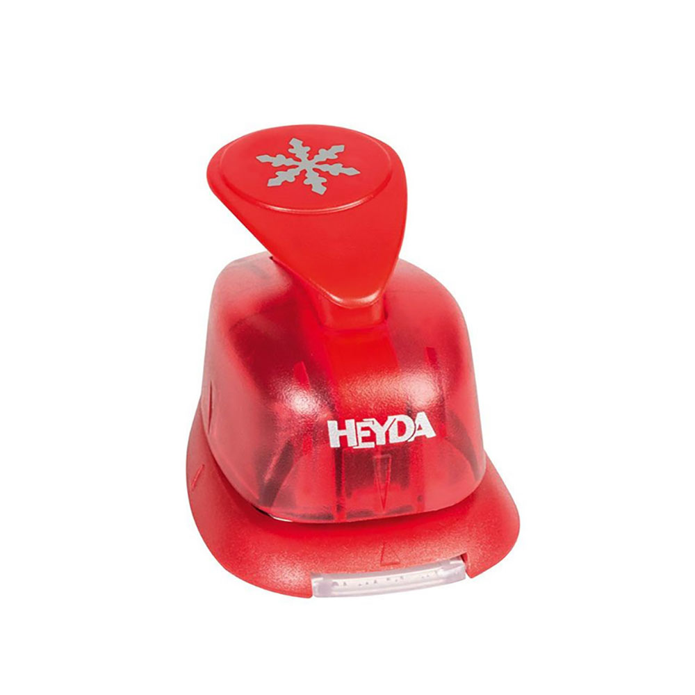 Περφορατέρ mini Heyda νιφάδα 1,7cm κόκκινο σε blister (20-36 874 34)