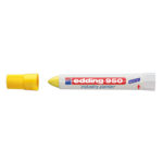 Μαρκαδόρος Edding 950 industry painter ανεξίτηλος κραγιόν πάστας 10mm κίτρινο (950/005)