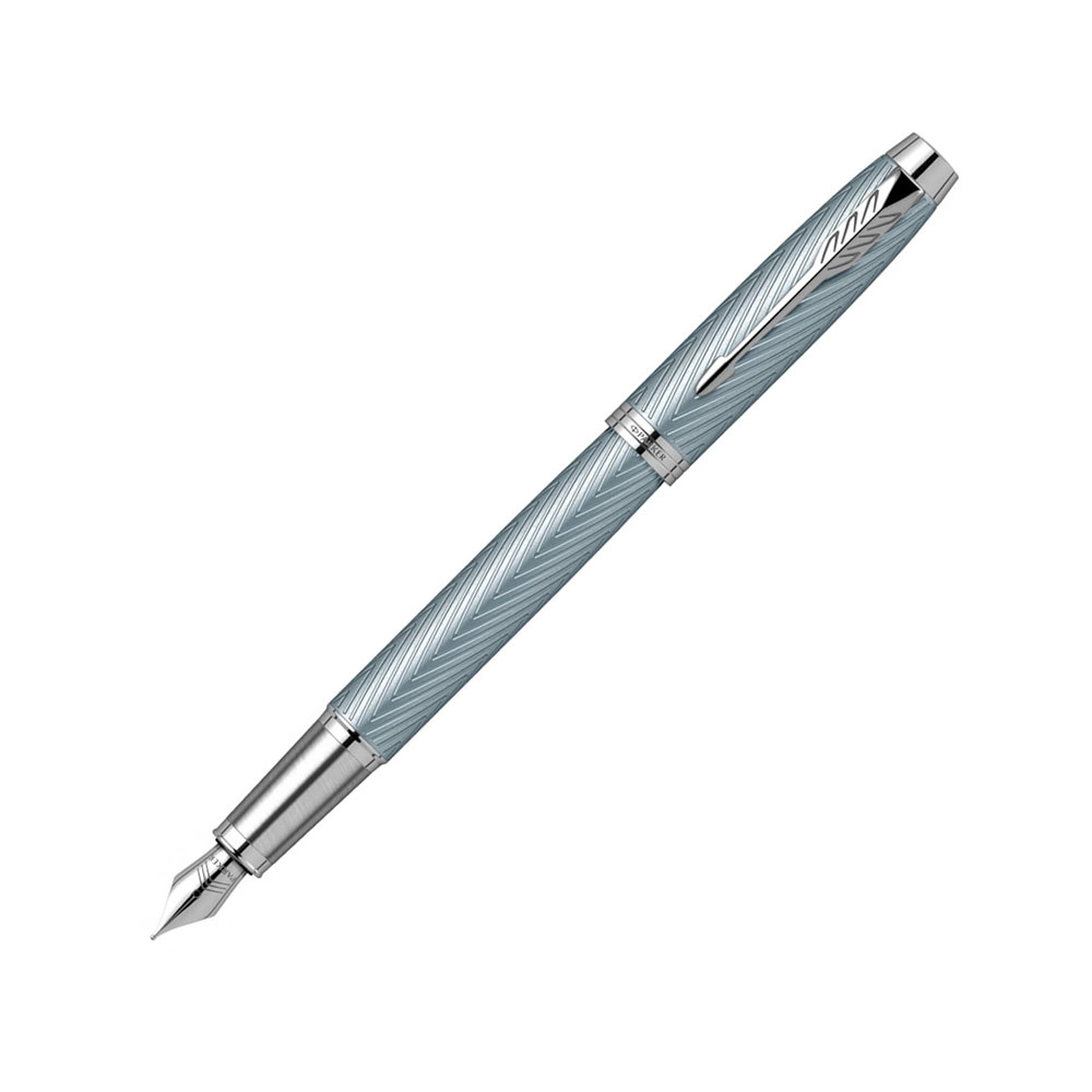 Πένα Parker IΜ Premium CT Blue Grey με σημειωματάριο (1159.3011.17)