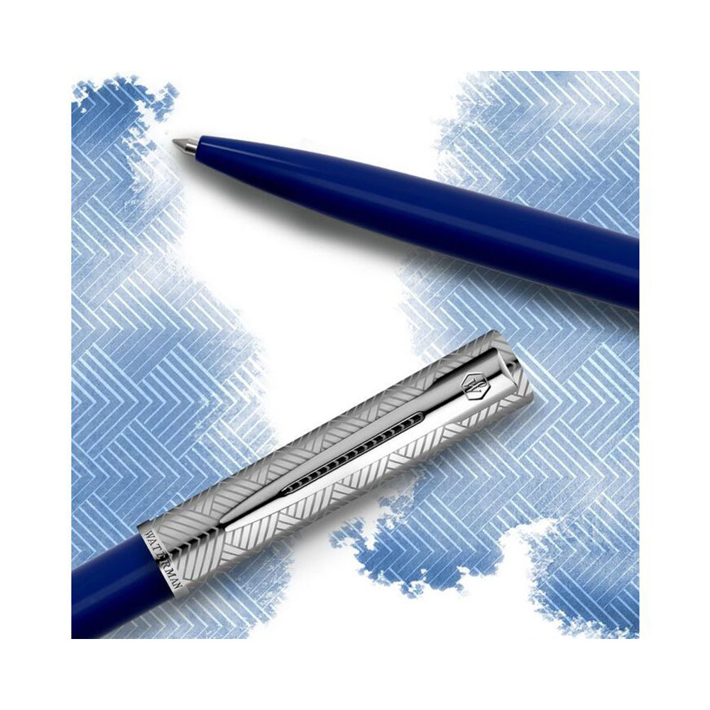 Στυλό Waterman Ballpoint με μπλε μελάνι Allure Deluxe CT Blue (1360.4003.01)