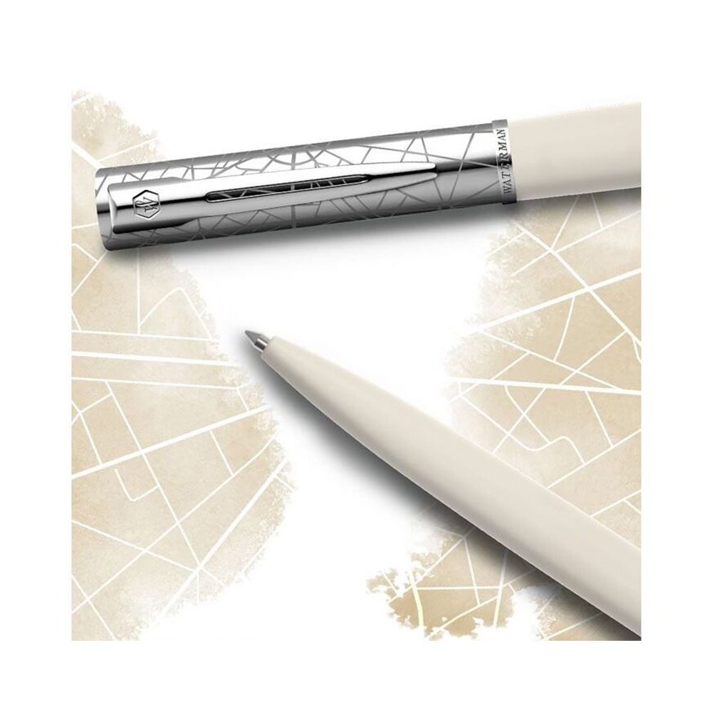 Στυλό Waterman Ballpoint Allure Deluxe White (1360.4003.03)