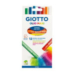 Λαδοπαστέλ Giotto maxi olio 12 τεμάχια (F293400)