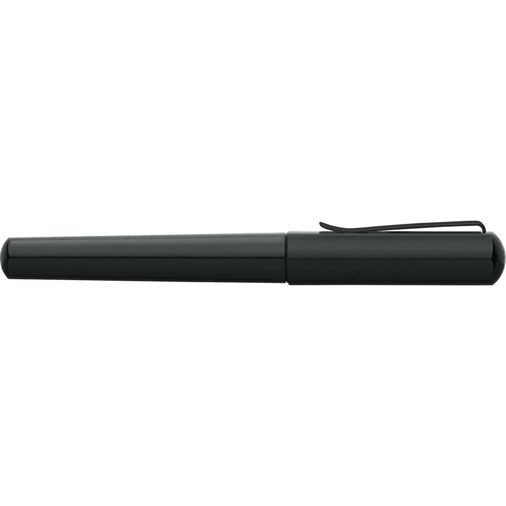 Στυλό Roller Hexo Faber Castel mat μαύρο με θήκη (DS140571)