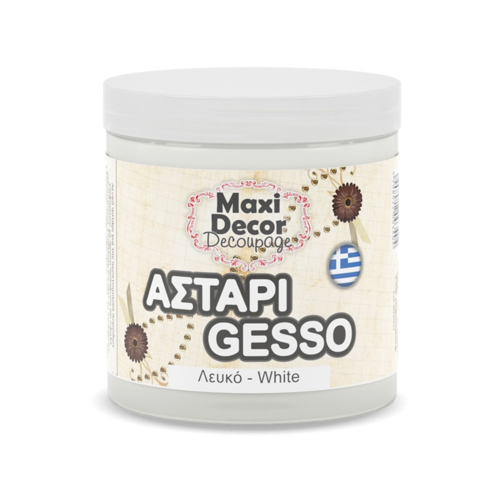 Αστάρι primer gesso για decoupage Maxi decor λευκό 250ml (254335)