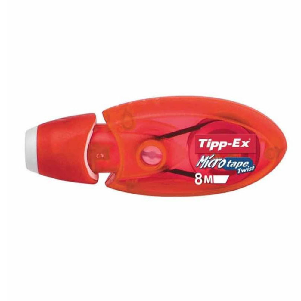 Διορθωτική ταινία Tipp-ex micro tape twist 8mX5mm κόκκινο (502438)