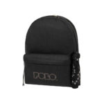 Τσάντα πλάτης Polo original double scarf 2023 μαύρη (901235-2002)