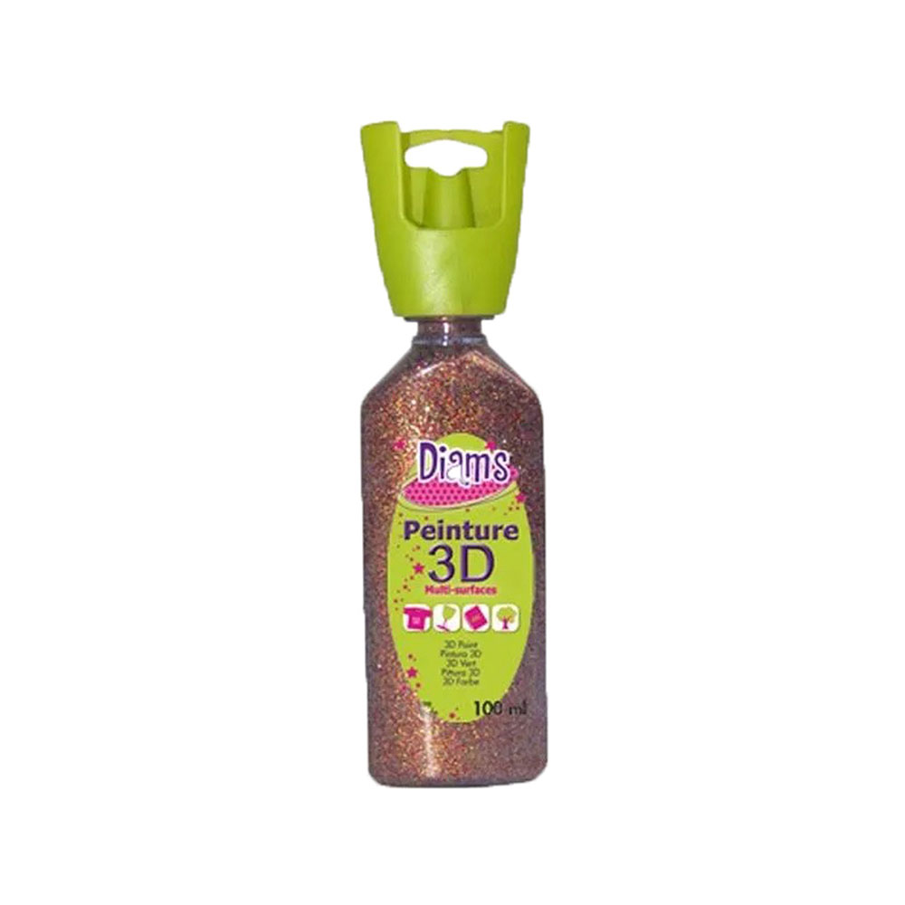 Χρώμα Diam's 3D 37ml Pailletee grenat (DI40980)