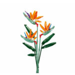 Τουβλάκια Sluban Flowers - Strelitzia Reginae Aiton για 6+ ετών 269τμχ (B1121C)