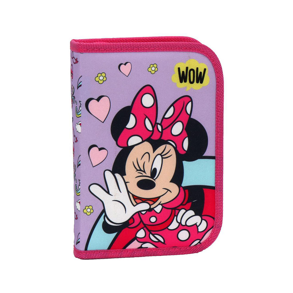 Κασετίνα τετράγωνη μονή γεμάτη Disney Minnie mouse (000563866)