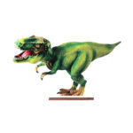 Δεινόσαυρος διακόσμησης ξύλινος Santex 24X15cm (477539-099)
