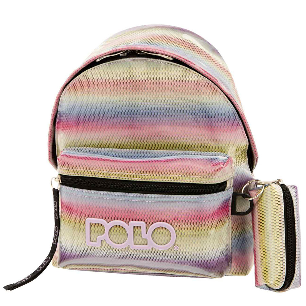 Σακίδιο πλάτης Polo mini ragazza πολύχρωμο 2023 (907034-8219)