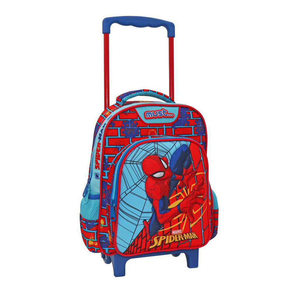 Τσάντα τρόλεϊ νηπίου Must Spiderman on the wall 2 θέσεων (508125)