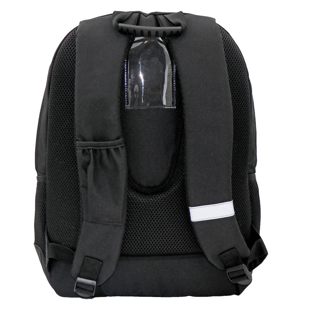 Τσάντα πλάτης δημοτικού Must Nasa 2 θέσεων μαύρη (486020)