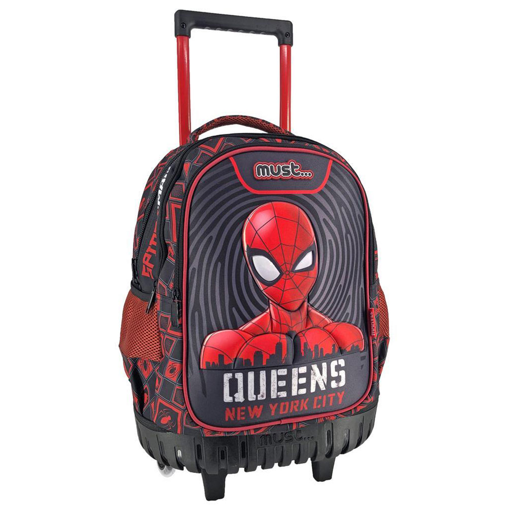 Τσάντα τρόλεϊ δημοτικού Must Spiderman queens New York city 3 θέσεων (508117)