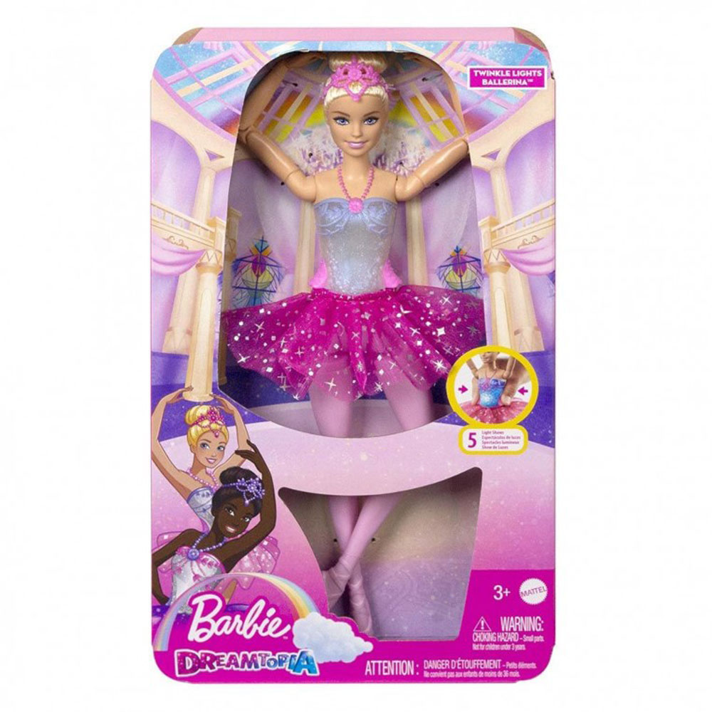 Κούκλα Barbie Dreamtopia μαγική μπαλαρίνα Mattel (HLC25)