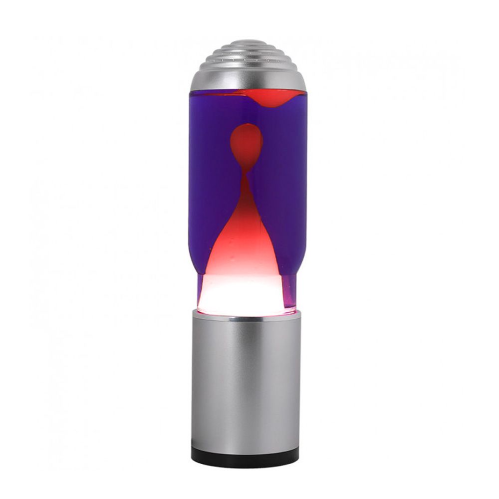 Διακοσμητική λάμπα I-total Lava Lamp A.D.A. Violet red 35ΦΧ35cm (XL2197)