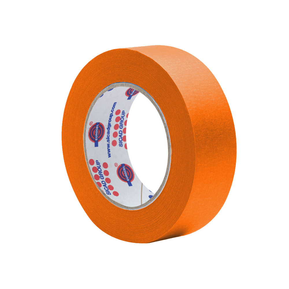 Χάρτινη αυτοκόλλητη ταινία Eurocel creative παστέλ πορτοκαλί 19mmX10m (371300160)