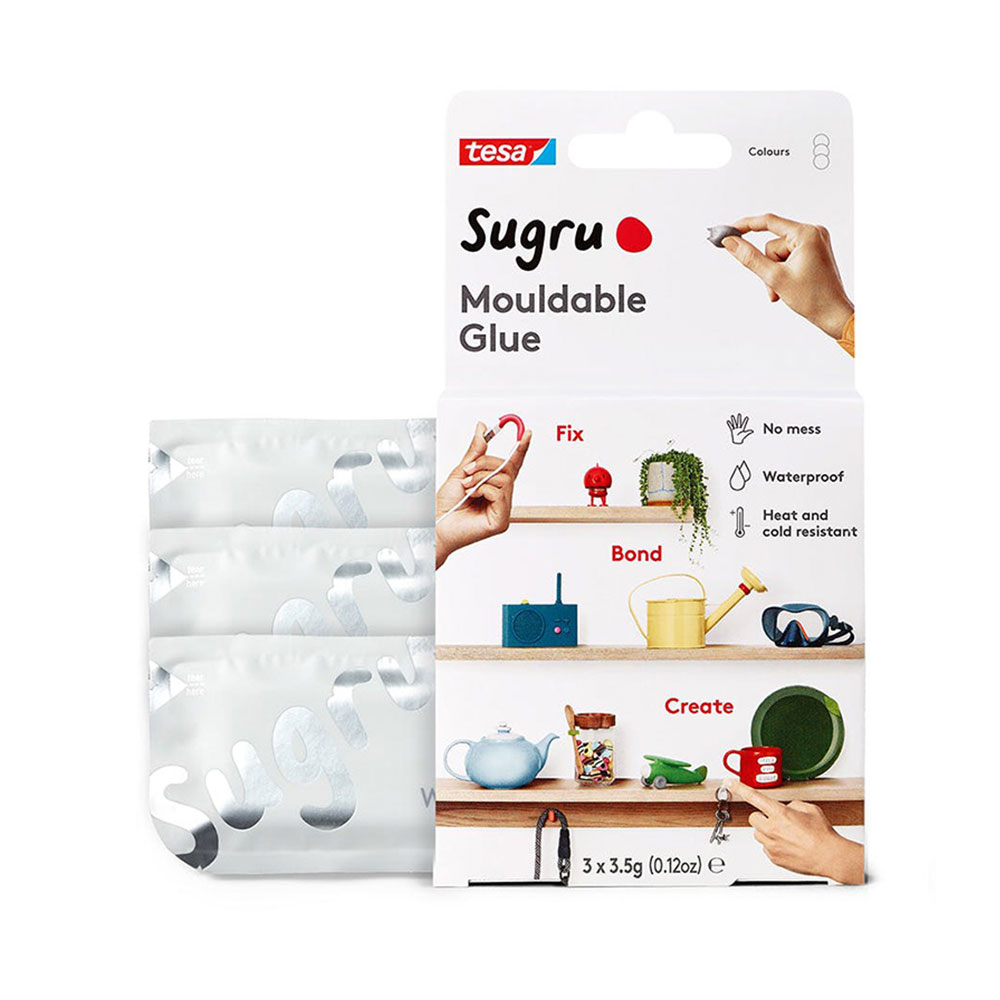 Κόλλα πλαστελίνη Tesa sugru mouldable glue λευκό 3μχ (41236-00201)