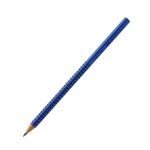 Σετ 3 Μολύβια HB Faber-Castell Grip 2001 με Ξύστρα και Γόμα σβήστρα μπλε (580023)