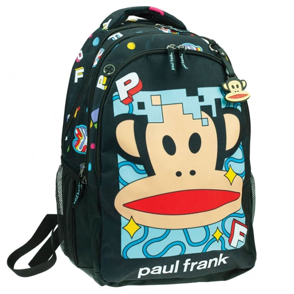Τσάντα πλάτης οβάλ Back Me Up Paul Frank Digital (346-81031)
