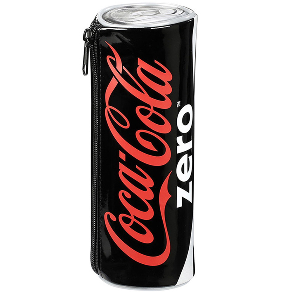 Κασετίνα βαρελάκι Coca-Cola Zero αναψυκτικό  Viquel μονή μαύρη (097601-06B)