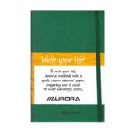Σημειωματάριο με λάστιχο Dotbook Aurora 14X21 A5 96 φύλλα πράσινο (102296VADF)