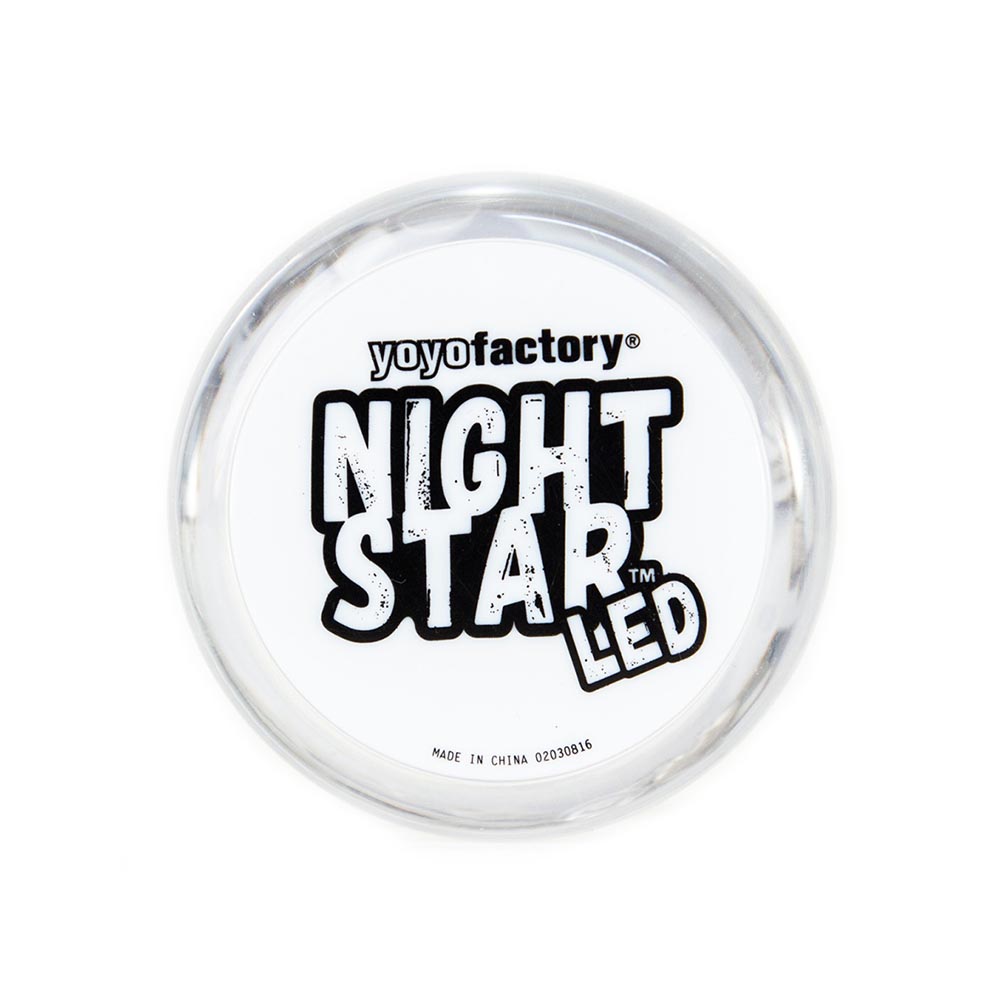 Γιογιό Nightstar Led Clear YoYo Factory White (YO-247)