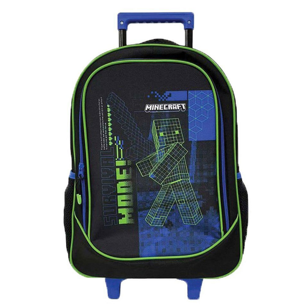 Τσάντα τρόλεϊ δημοτικού Gim Minecraft  3 θέσεων (316-00074)
