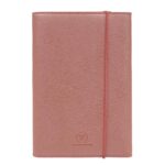 Σημειωματάριο Ριγέ 9.6x16.6cm 80gsm 96φύλλα ροζ με λάστιχο (000052313)