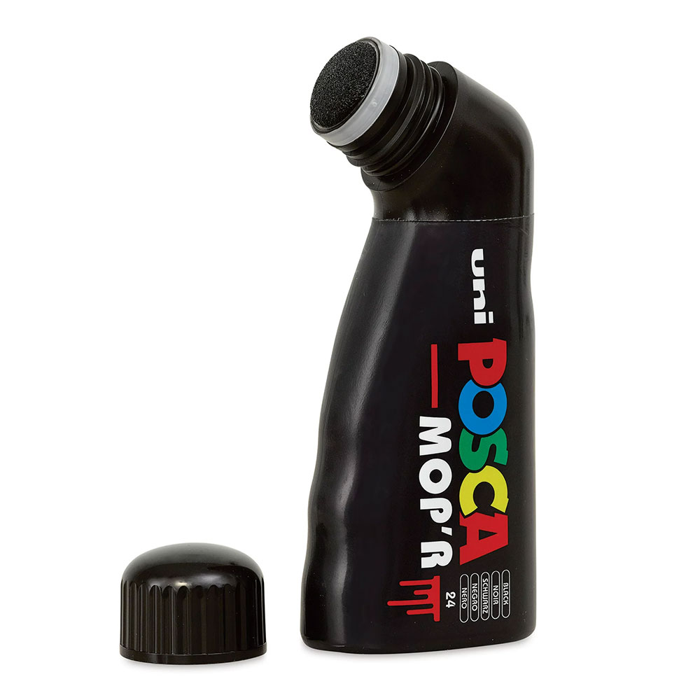 Ανεξίτηλος μαρκαδόρος Uni Posca Mop'r 3-19mm μαύρος (PCM-22 24)