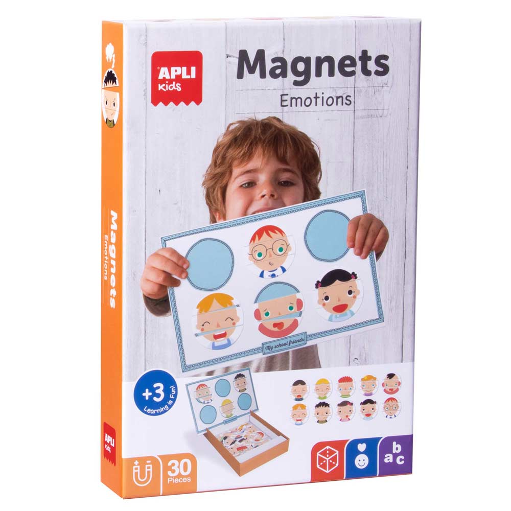 Μαγνητικό παιχνίδι Συναισθήματα Apli Kids 30τμχ (14803)
