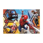 Σετ 3 σε 1 παζλ double sided Trefl Spiderman goes into action 24 pcs (41006)