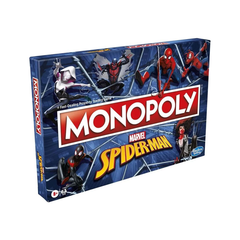 Επιτραπέζιο παιχνίδι Hasbro Monopoly Spiderman (F3968)