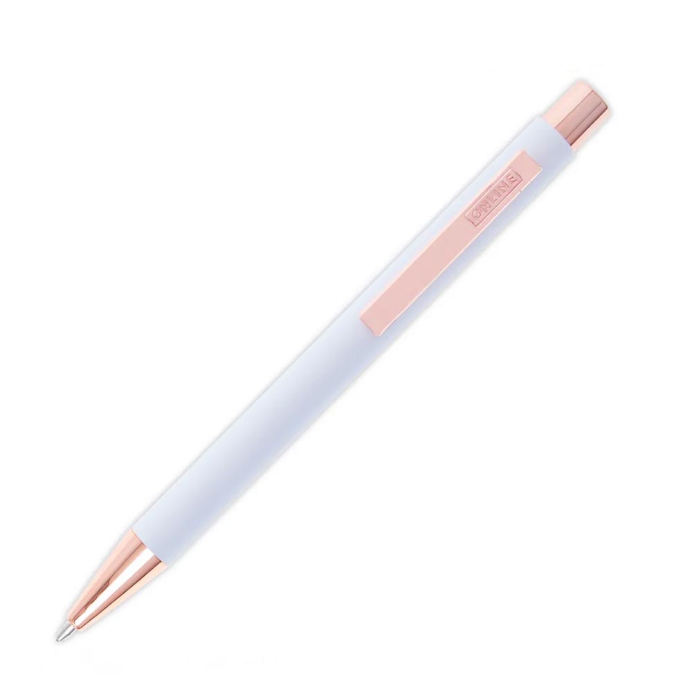 Στυλό ballpen Soft Metal Pure λευκό ροζ Online (21733)