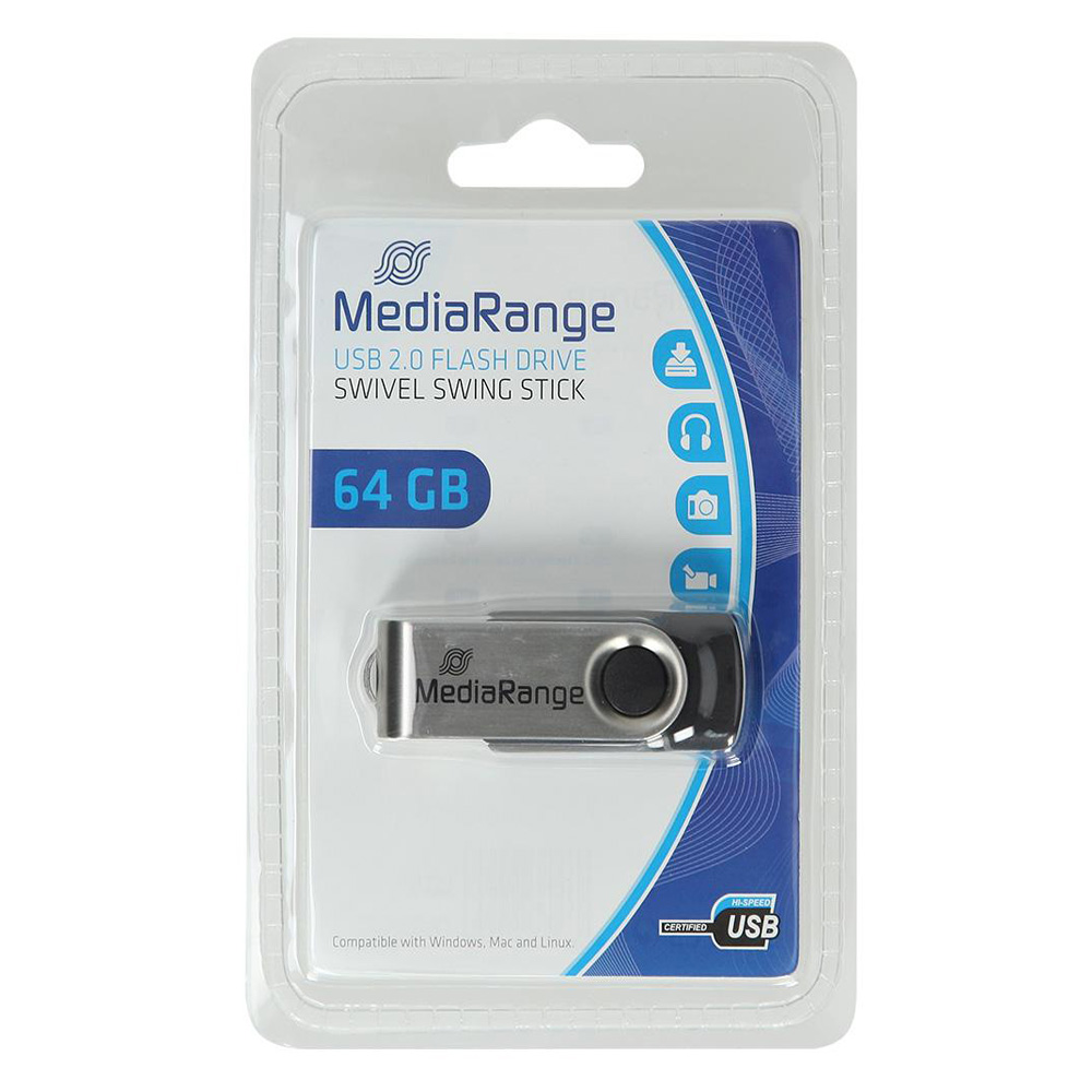 Στικάκι Media range 64GB Usb 2.0 Stick (MD912)