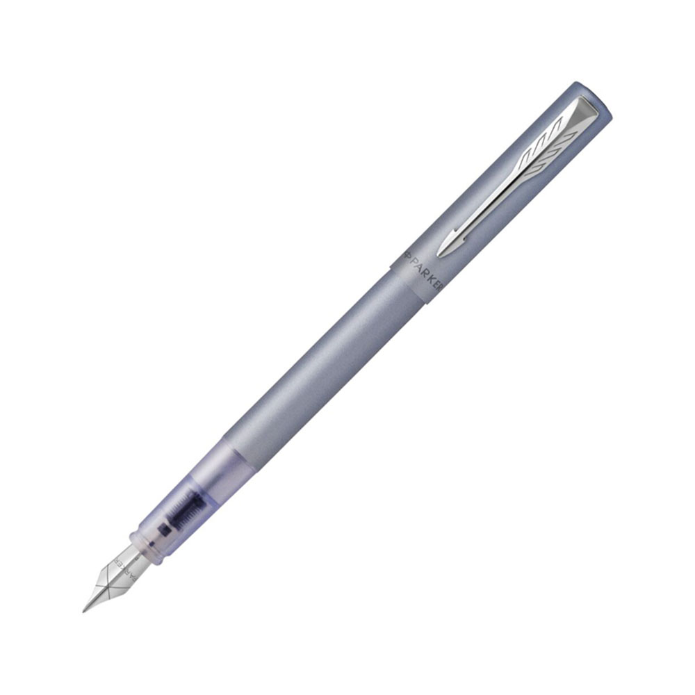Σετ στυλό και πένα Parker Vector XL CT Silver Blue (1161.1021.24)