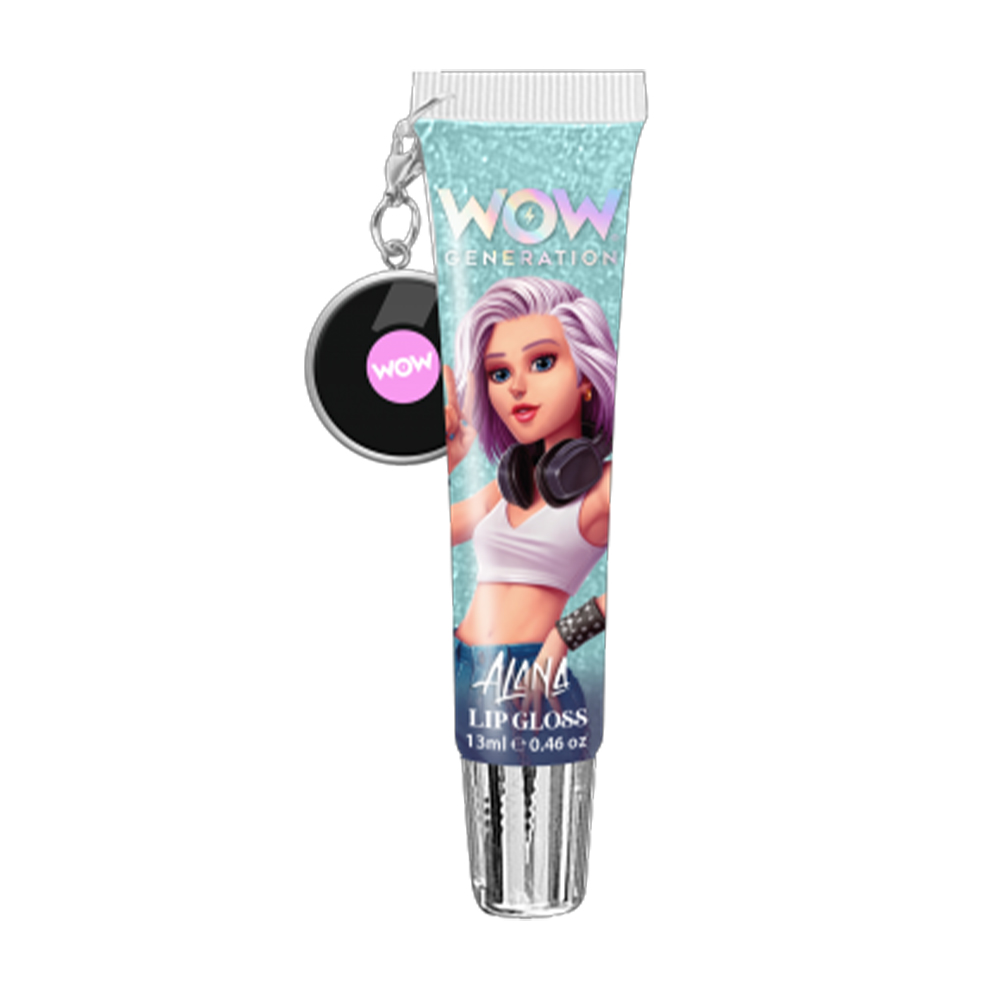 Lip Gloss με μεταλλικό μπερλόκ δίσκο βινυλίου WOW Generation (WOW00012D)