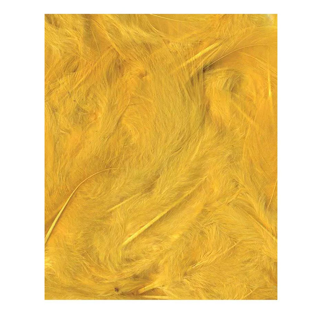 Πούπουλα Artemio κίτρινα 3gr 8-12cm (13030017)