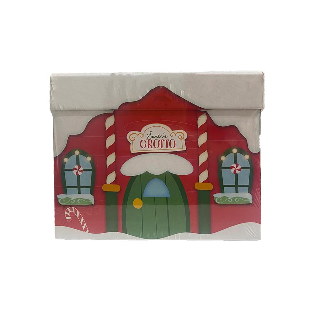 Κουτί χριστουγεννιάτικο Clairefontaine Santa grotto plush boxes 3τμχ 15X12X15cm (X-31097-BXC)