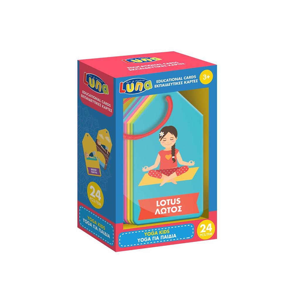 Εκπαιδευτικές κάρτες Luna Yoga, 24τεμ. (000621790)