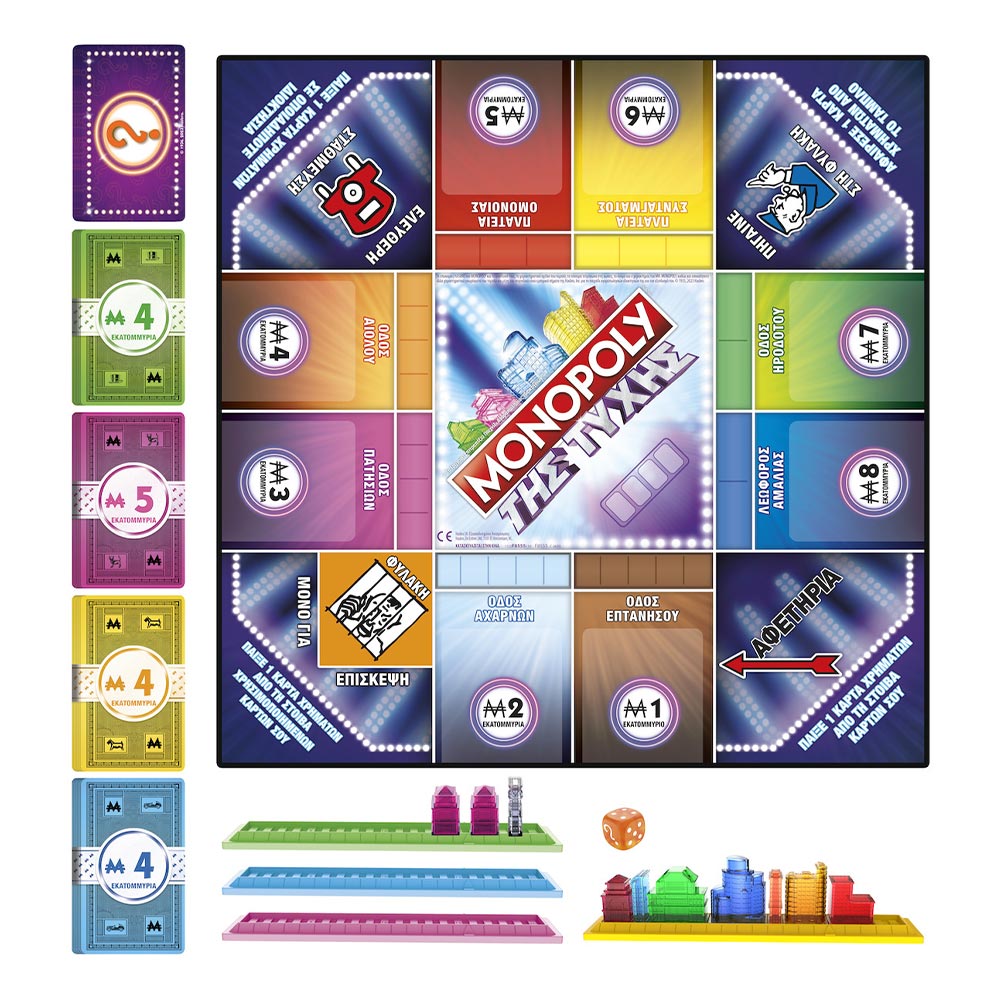 Επιτραπέζιο παιχνίδι Hasbro monopoly chance (F8555)