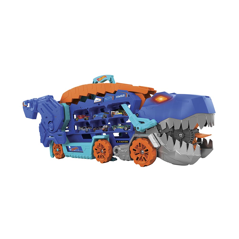 Πίστα Mattel Hot wheels Νταλίκα δεινόσαυρος T-Rex (HNG50)