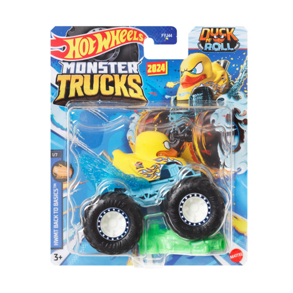 Mattel Hot Wheels Monster Trucks Οχήματα Duck n' Roll (HTM23/FYJ44)